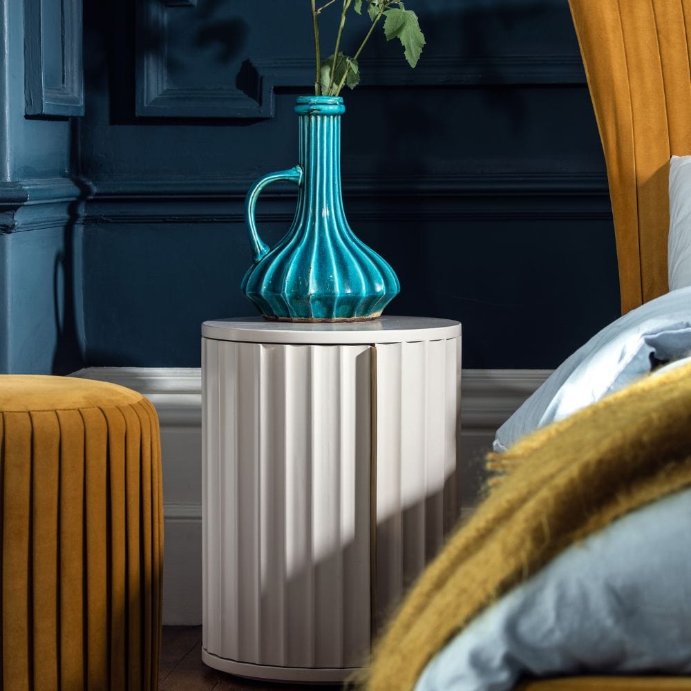 Josie Collection - Mahogany Wood Bedside Table