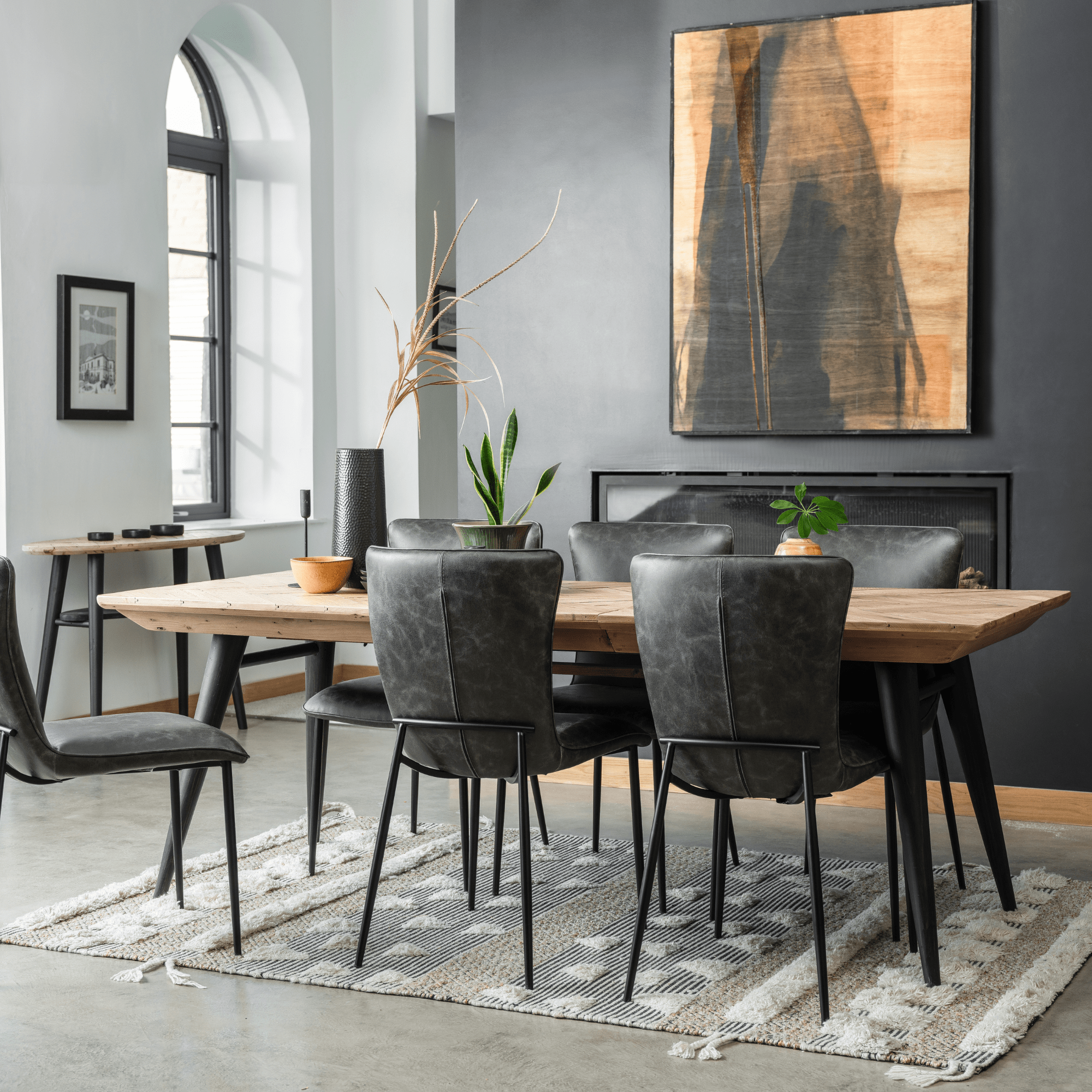 Chaville Extending Reclaimed Dining Table (160cm - 210cm)