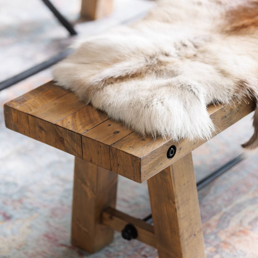 Woodstock Collection - Reclaimed Wood Bench