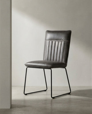 Brooklyn Dining Chair - Charcoal Grey