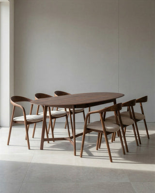 Clarendon Extending Solid Walnut Dining Table (200 - 250cm)