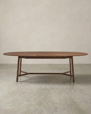Clarendon Extending Solid Walnut Dining Table (200 - 250cm)