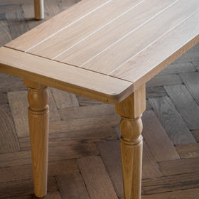 Walton Oak 150cm Bench