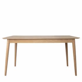 Avezzano Solid Oak 160cm Dining Table