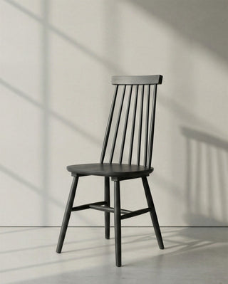 Harrington Spindle Dining Chair - Black (Set of 2)