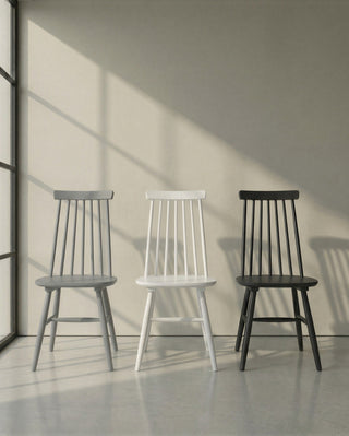 Harrington Spindle Dining Chair - Grey (Set of 2)