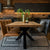 Kingston Collection - 200cm Solid Oak Dining Table Set