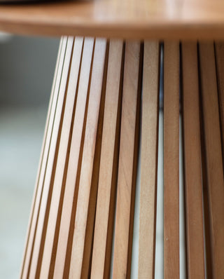 Mayfield Acacia Wood 90cm Round Dining Table