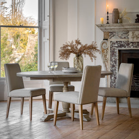 Abbotsbury Extending Dining Table - Round (120cm - 165cm)