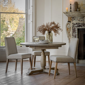 Abbotsbury Extending Dining Table - Round (120cm - 165cm)