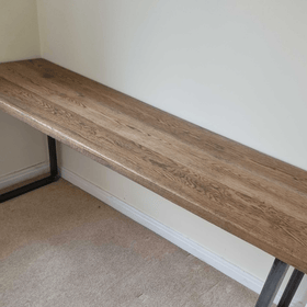 Bespoke Collection - Solid Oak Dining Table - Chunky X Frame