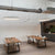 Tri-Frame Industrial Restaurant/Canteen Dining Table - Driftwood - 300cm x 90cm