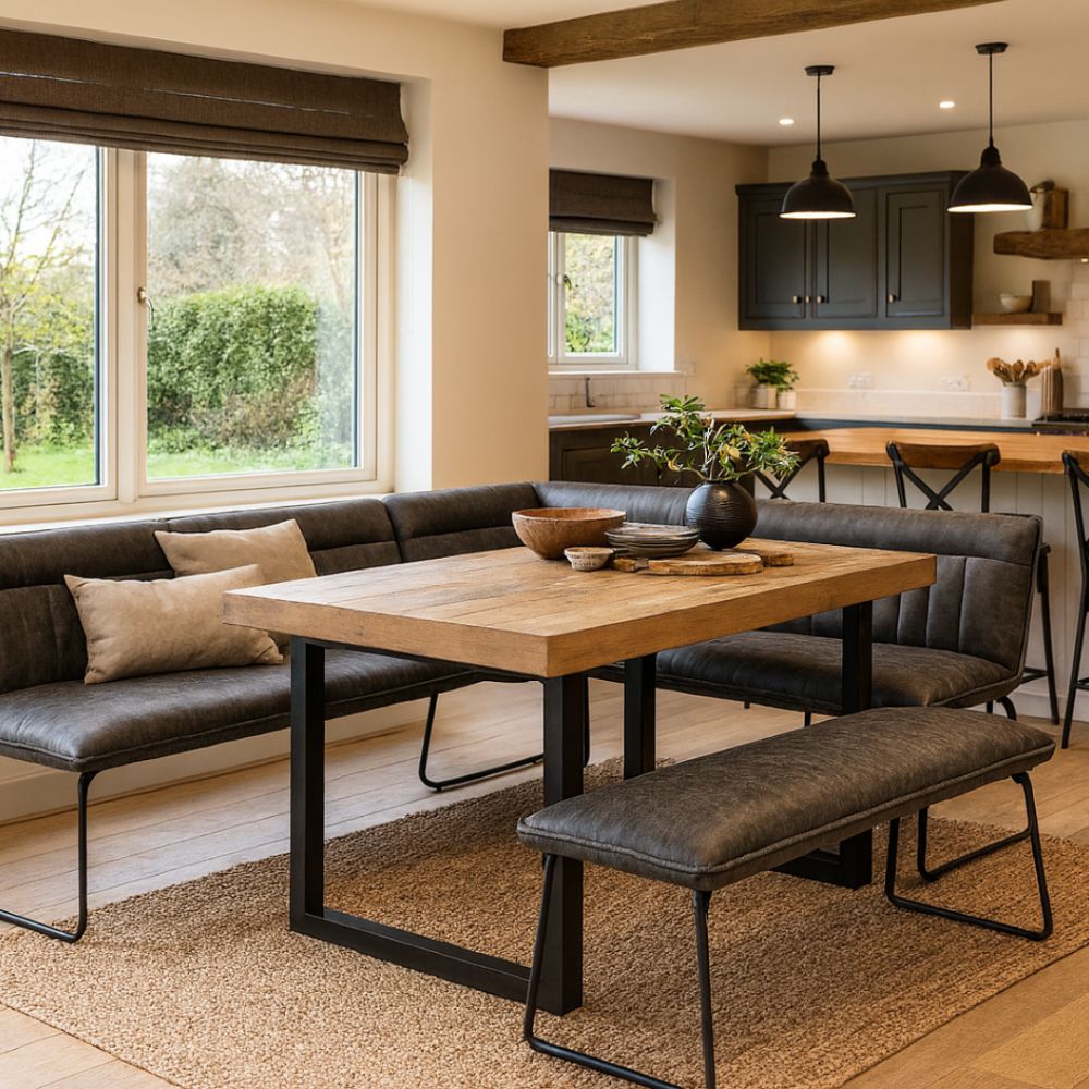 Williamsburg Collection - 180cm Reclaimed Wood Dining Table
