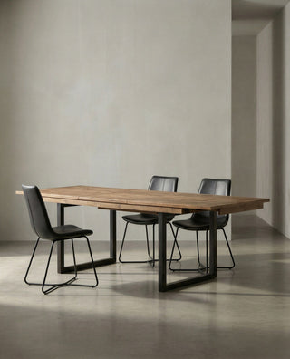 Williamsburg Collection - Reclaimed Wood Extending Dining Table (180cm - 240cm)