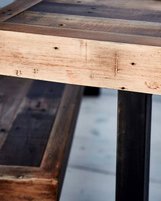 Williamsburg Collection - Reclaimed Wood Extending Dining Table (180cm - 240cm)