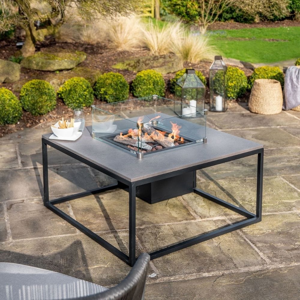 Honolulu Black and Grey Medium Fire Pit