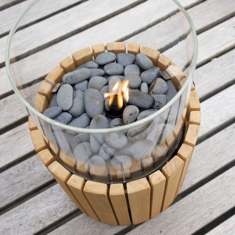 Outdoor Timber Fire Lantern