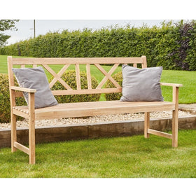 Oxford 3 Seater Acacia Wood Bench