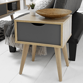 Scandi Collection - Bedside Table