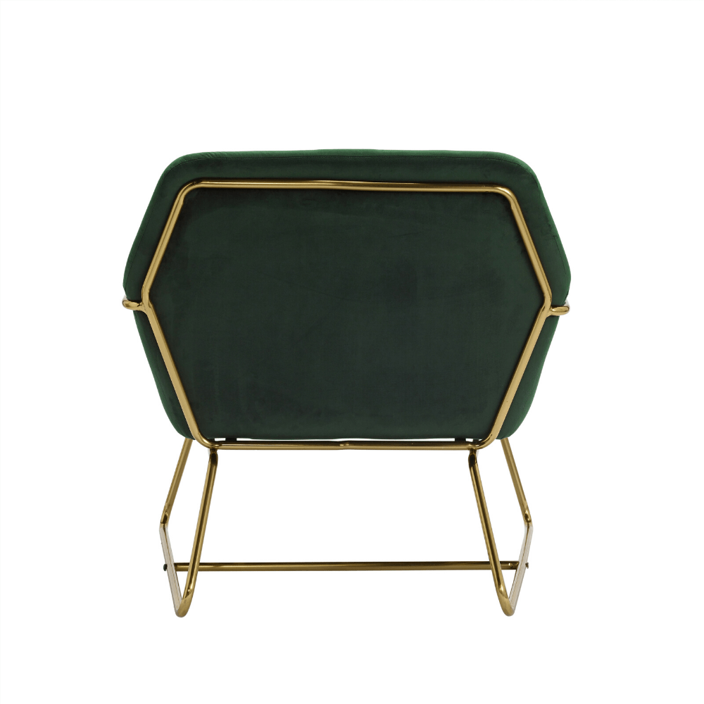 Moko Vintage Velvet Lounge Chair