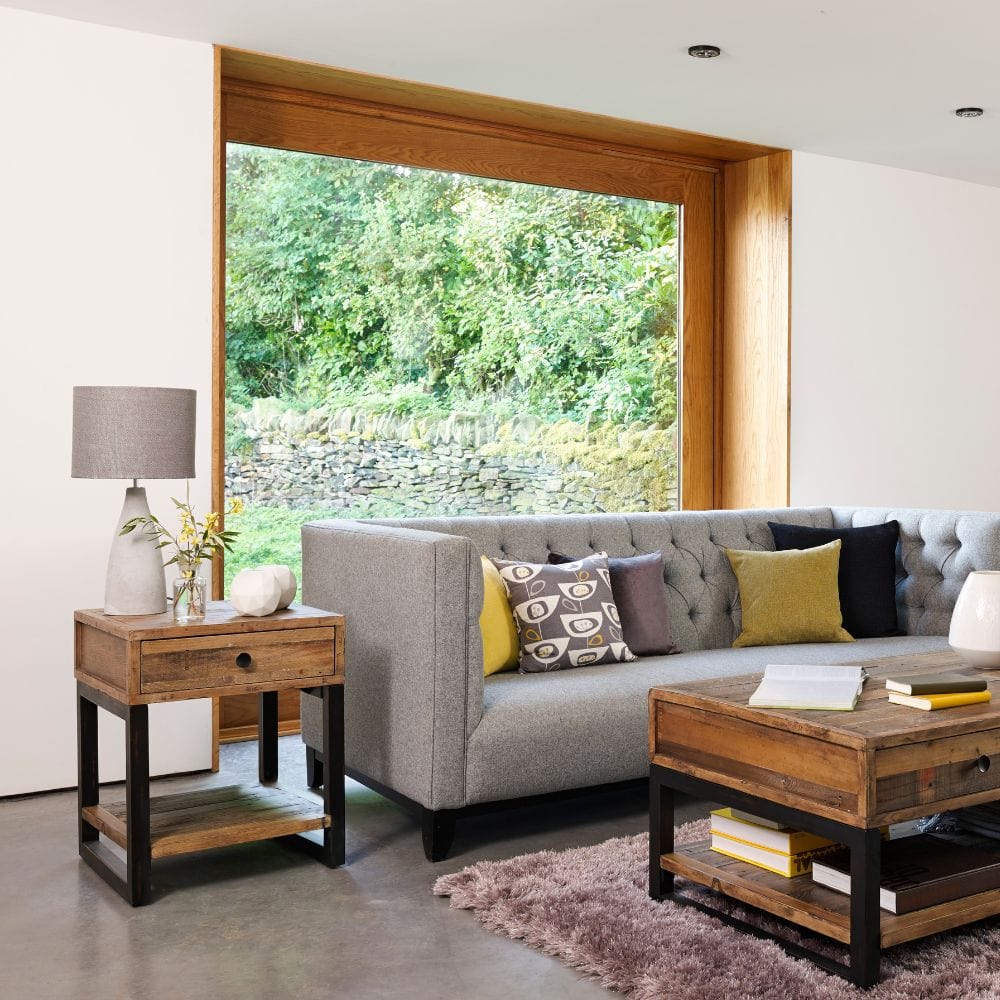 Williamsburg Collection - Reclaimed Wood Lamp Table