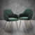 Como Vintage Velvet Chairs