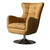 Henley Tan Leather Swivel Chair