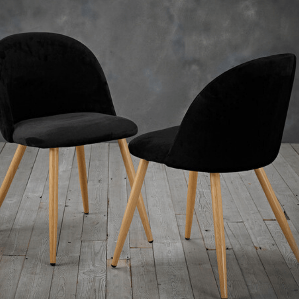 Florence Velvet Curve Dining Chairs