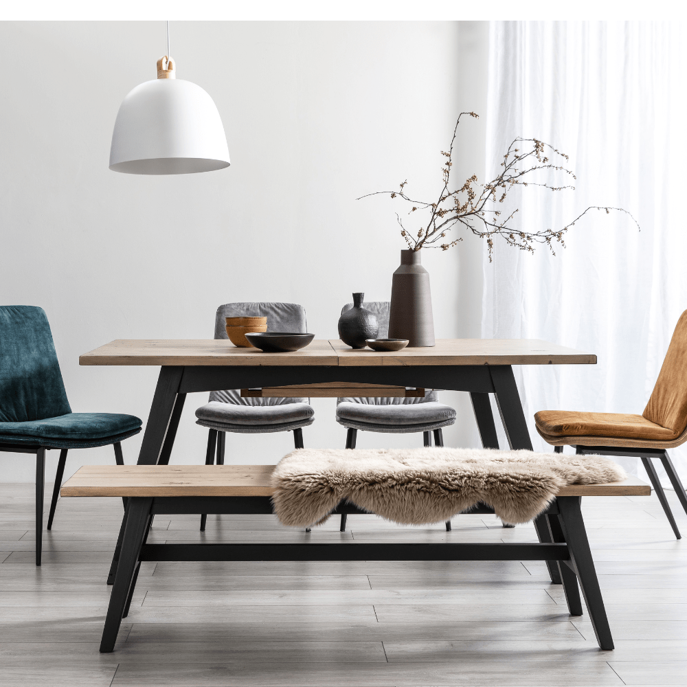 Malmö Collection - Reclaimed Wood 160cm Bench