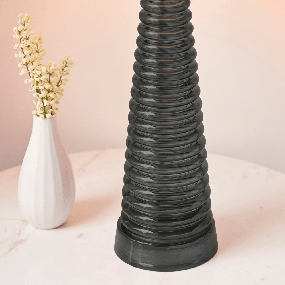 Moreton Table Lamp - Grey / Mocha