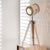 Nothe Marine Table Lamp - Natural Wood / Silver