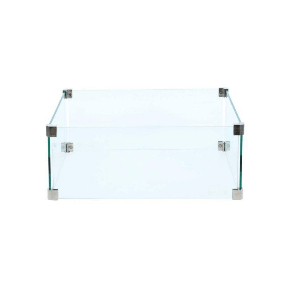 Fire Pit Safety Glass - Square (Large)