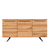 solid oak wood sideboard