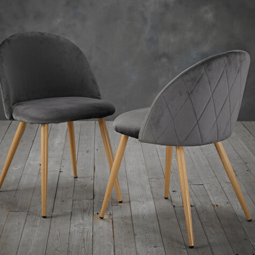 Florence Velvet Curve Dining Chairs