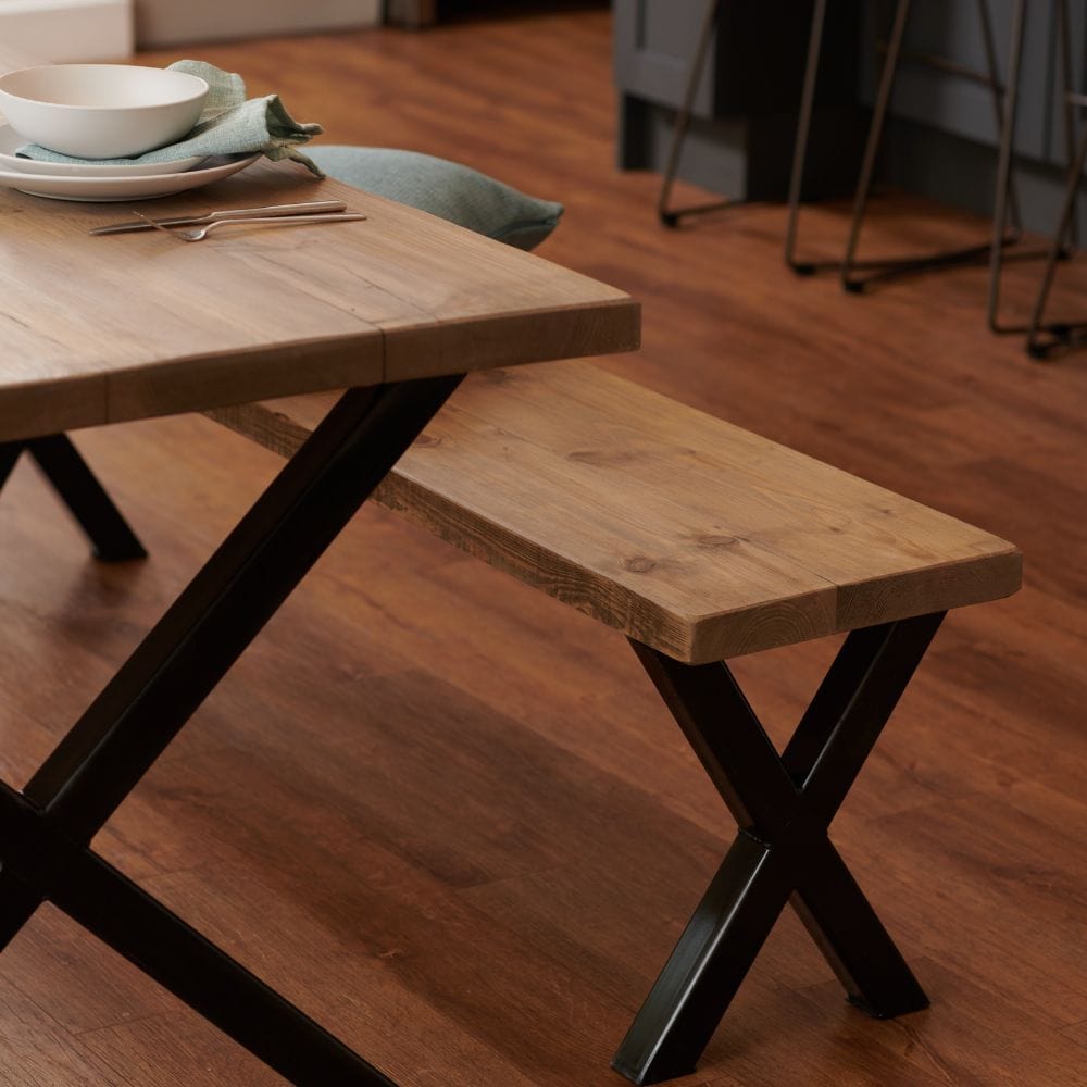 Rugger Brown Reclaimed Bench