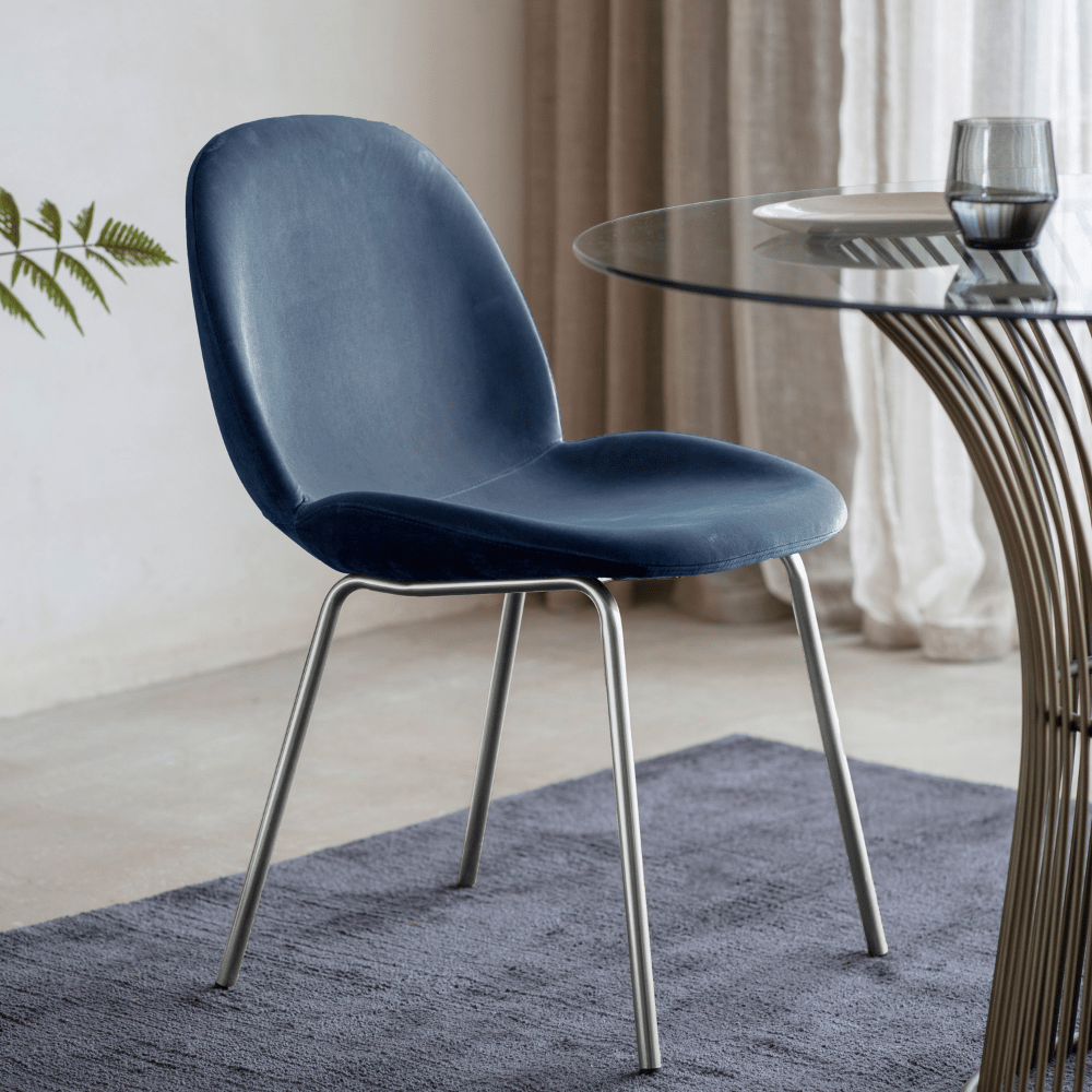 Wexford Dining Chair - Petrol Blue (Set of 2)