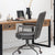 bedford grey office chair