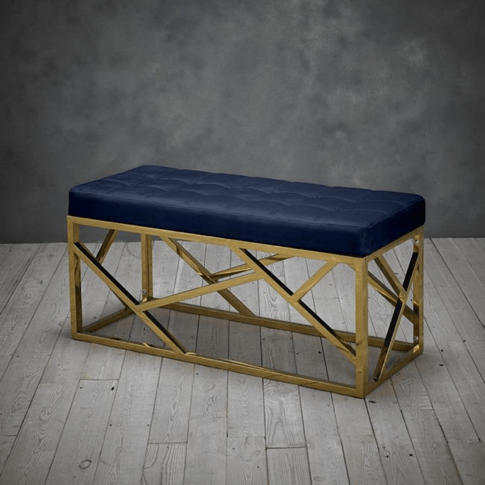 Indigo Occasional Bench