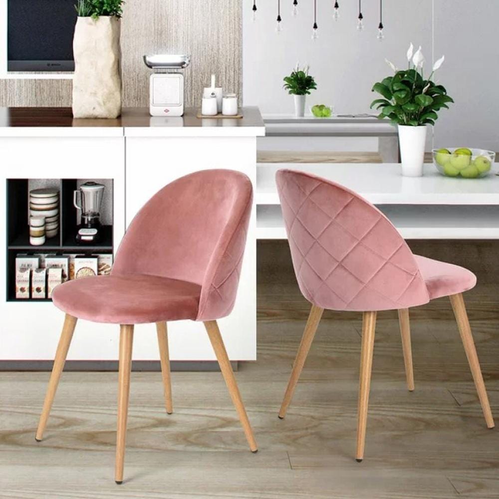 Florence Velvet Curve Dining Chairs