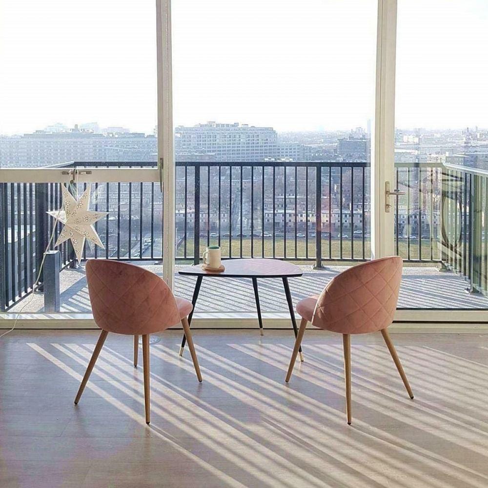 Florence Velvet Curve Dining Chairs