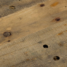 reclaimed wood character closeup