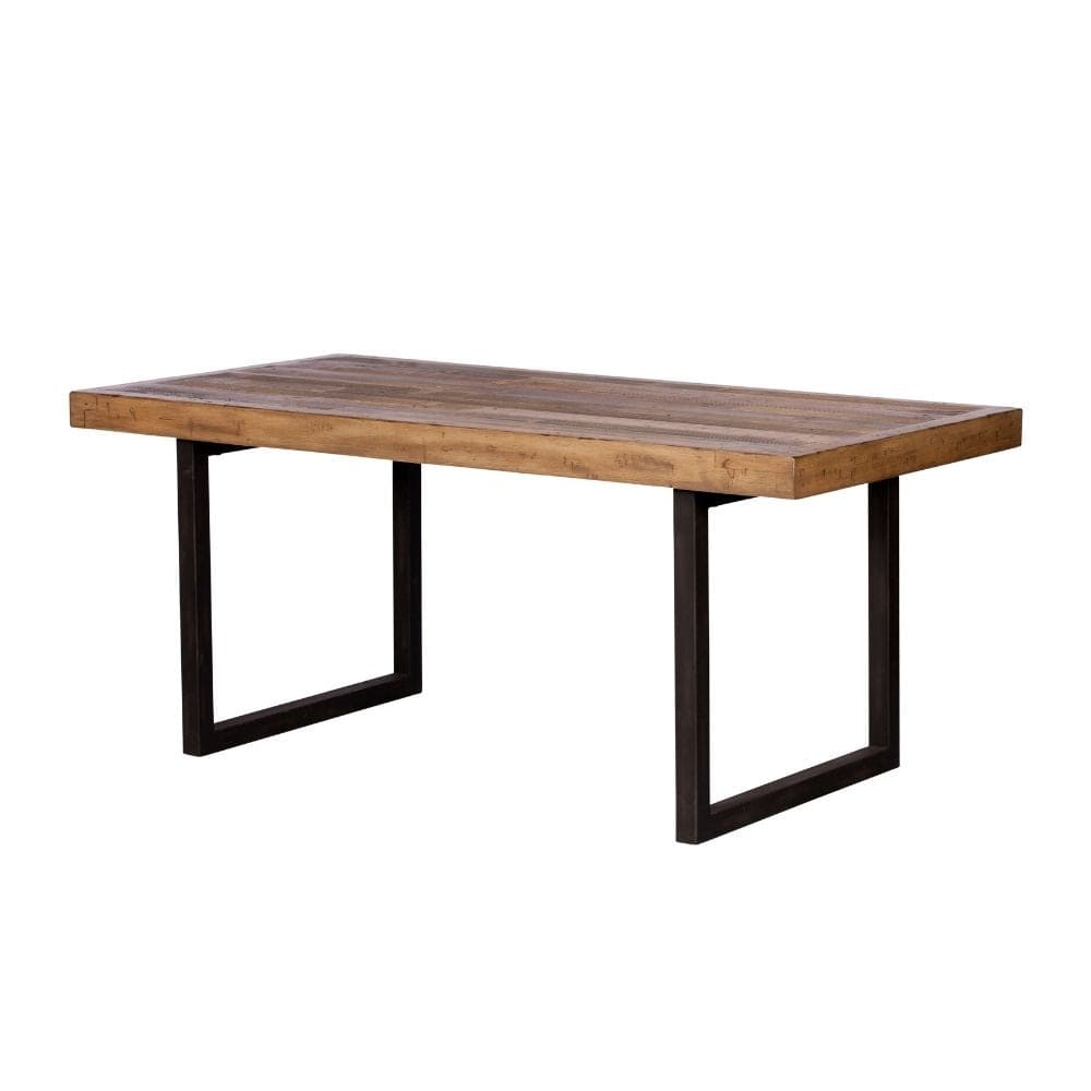 Williamsburg Collection - 180cm Reclaimed Wood Dining Table Set