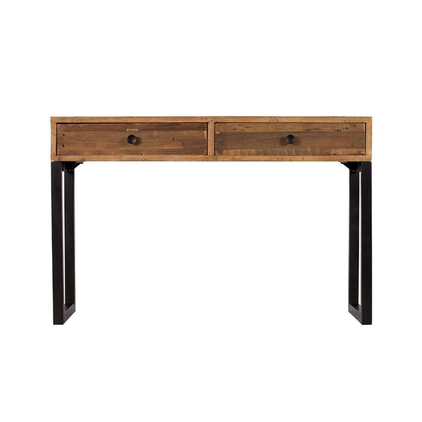 Williamsburg Collection 2 Drawer Reclaimed Wood Console Table