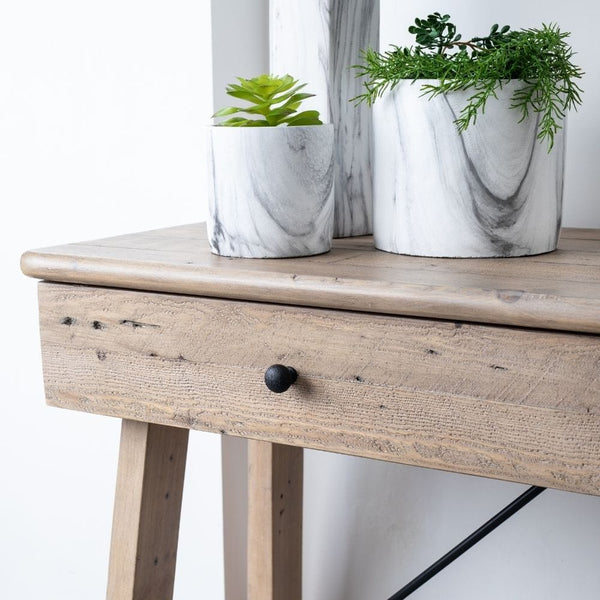 Haverhill reclaimed store console table