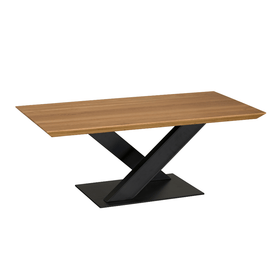 solid oak wood coffee table